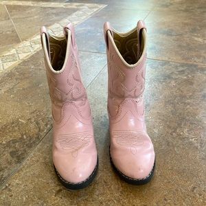 Pink Flex Trail Toddler Cowboy Boots